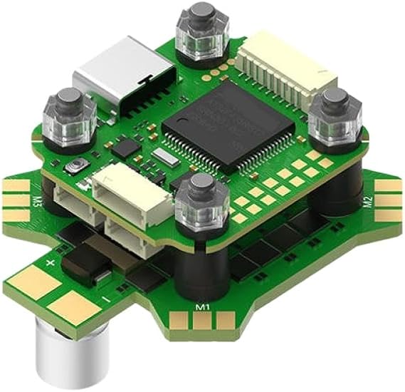 BLITZ ATF435 Stack With BLITZ ATF435 Flight Controller And BLITZ E55S 4 IN 1 2 6S ESC Compatible With Nazgul DC5 ECO(Mini ATF435 Stack)