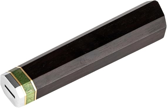 Japanese Kitchen Knife Handle Octagonal Handle Replacement Craft Supplies Wood Accessories Sashimi Knife Handle Professional, Style B, 13.5cmx2.4cm
