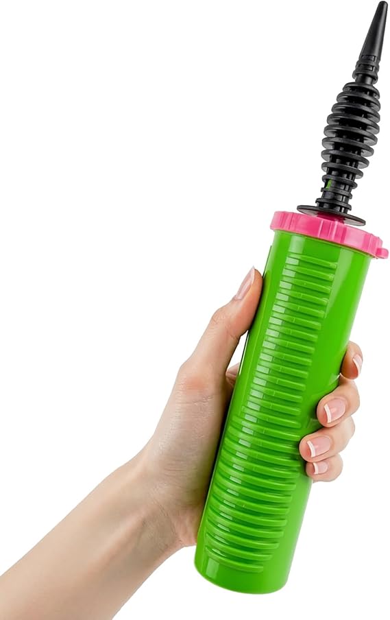 Handheld Balloon Pump, Dual-Action Manual Inflator