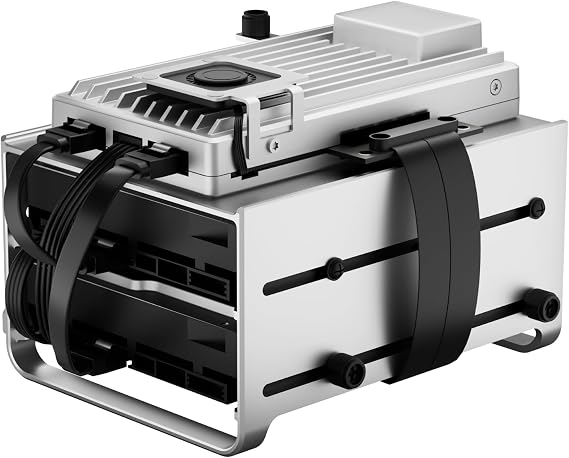 2 832 2-Bay NAS/DIY Storage Mini Server | Build Your Own Cloud with Intel N150 | for Plex, Nextcloud, Home Lab & Development | Expandable, Open-Source Ready