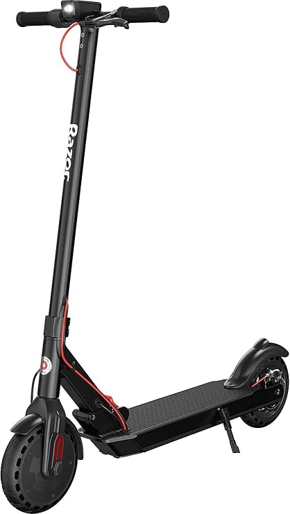 Razor T25 Electric Scooter - Up to 18 Miles Range & Up to 15.5 MPH, Foldable Adult Electric Scooter for Commute and Travel