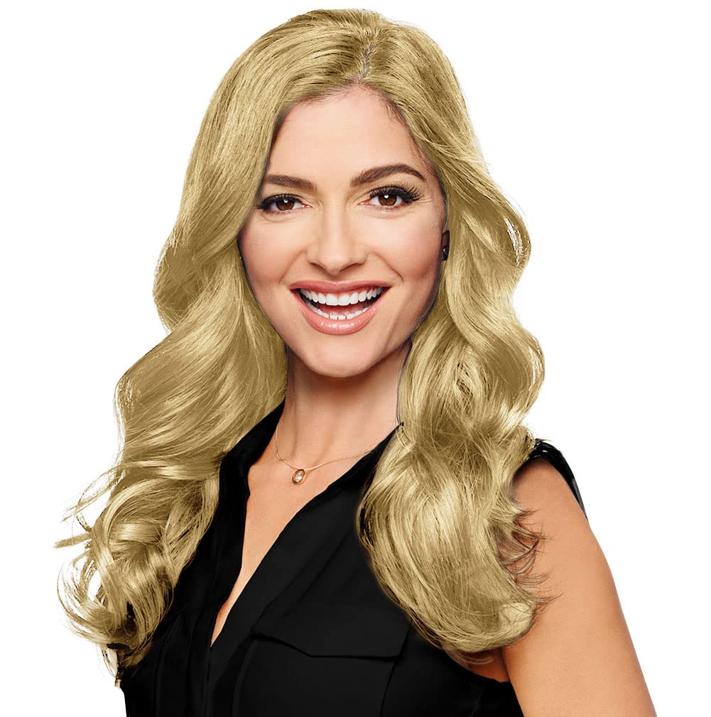 Hairdo 16 Inch Hair Extension, Wavy One-Piece Clip by Hairuwear - R22 Swedish Blonde
