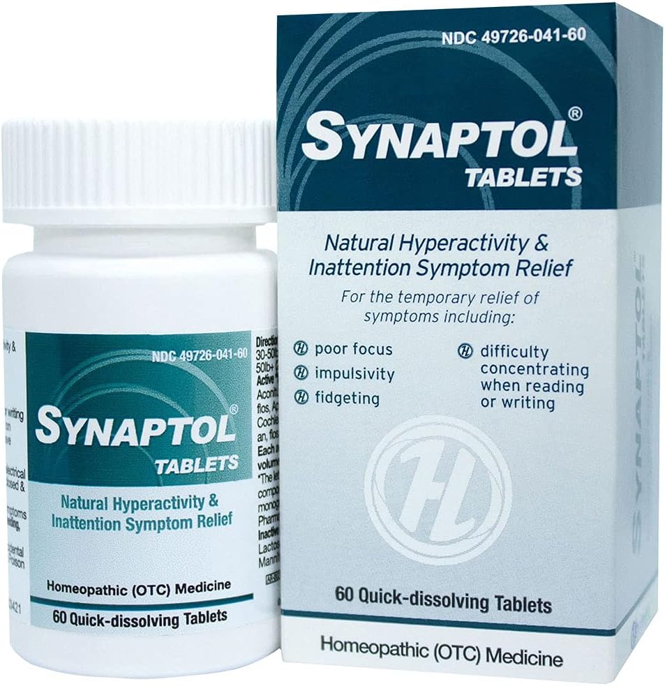 Hello Life Synaptol Tablets - Natural Hyperactivity &amp;amp; Inattention Symptom Relief