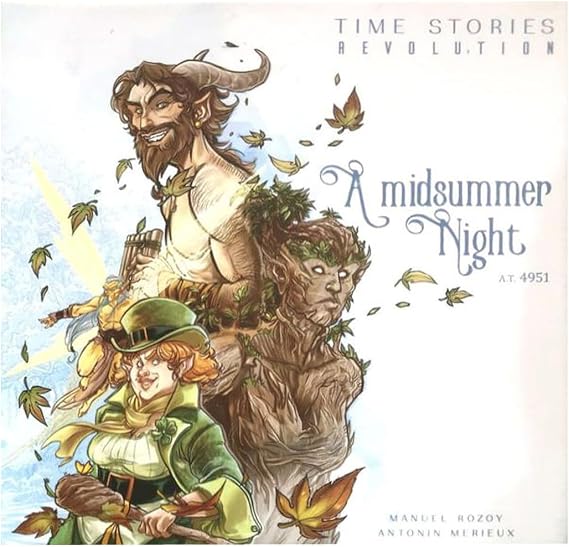 TIME Stories Revolution A Midsummer Night - Immersive Time-Travel Adventure Game, Cooperative Strategy Game for Kids & Adults, Ages 12+, 1-4 Players, 60 Min Playtime, Made by Space Cowboys