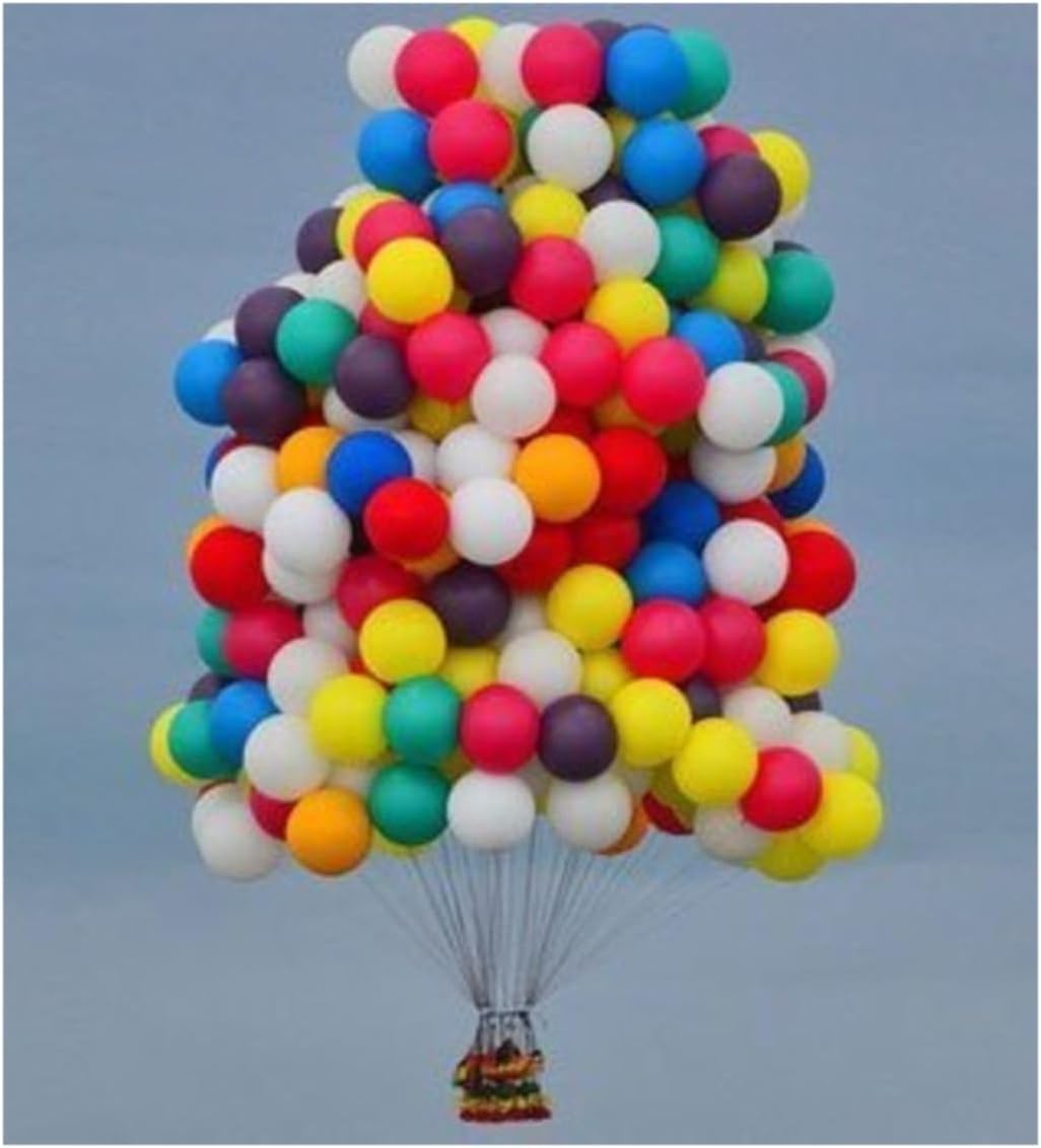Roseroi 100 Adet Karışık Renk Uçan Balon Doğum Günü Parti Balonu