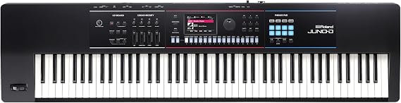 Roland JUNO-D8 Synthesizer | 88-Note Weighted Keyboard with Hammer Action | ZEN-Core Engine with Over 3800 Onboard Sounds | Intuitive Creative Tools | USB-C Audio/MIDI Interface for Mobile & Computers