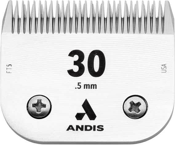 Andis 64260 ceramicEDGE Detachable Blade, Size 30, 1/50in Cut