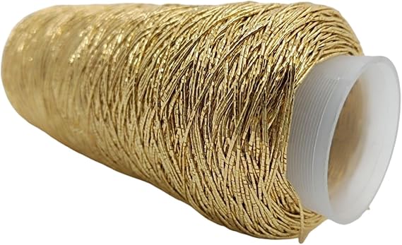Sparkling Metallic Yarn Crochet Knitting Thread Yarn Polyester Thread 200g/Roll for Purse Bag Charm Keychain Pendants