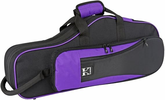 Kaces Lightweight Hardshell Alto Sax Case, Purple