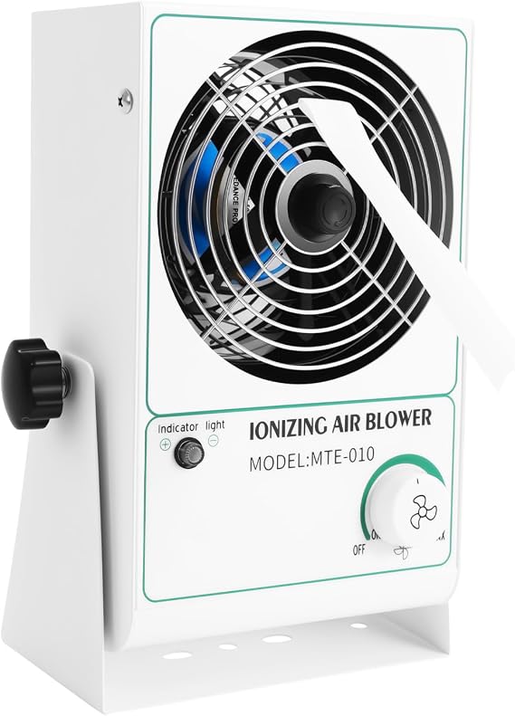 Ionizing Air Blower Static Eliminator Fan 110V Antistatic Ionizer ESD Electrostatic Discharge