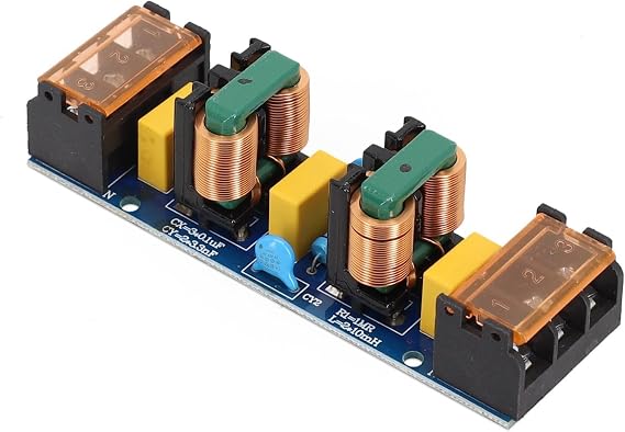 25A for EMI Power Filter, High-Frequency Two-Stage Low-Pass Filter Board Audio, Inverter, and UPS Equipment