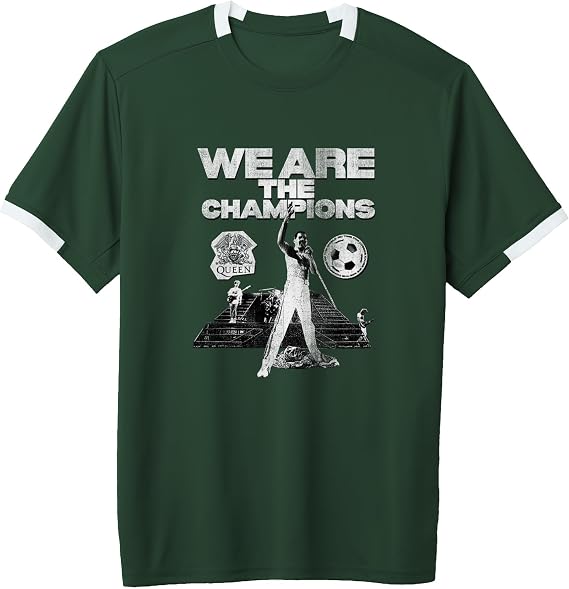 Queen Soccer Champions Short-Sleeve Soccer Jersey