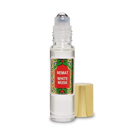 Nemat White Musk Perfume Oil Roll-On, 10 ml
