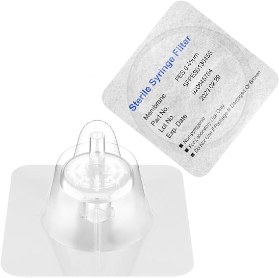 Sterile Syringe Filters 13mm (Sterile PES 13mm 0.45um 10pcs)