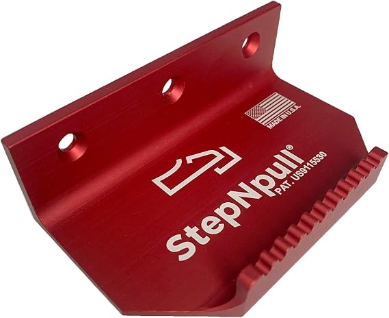 Hands Free Door Opener - No Touch Door Foot Pull & Commercial Touchless Door Opener Tools for Bathroom (Red-1 Piece)