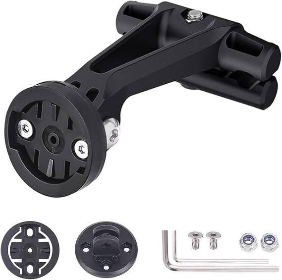 Thinvik Bicycle Mount Compatible with Garmin Varia TL300, RTL500, RTL510, RTL515, RVR315, Magene L508, iGPSPORT SR30, Gopro, Adjustable Bike Seat Bow Mount