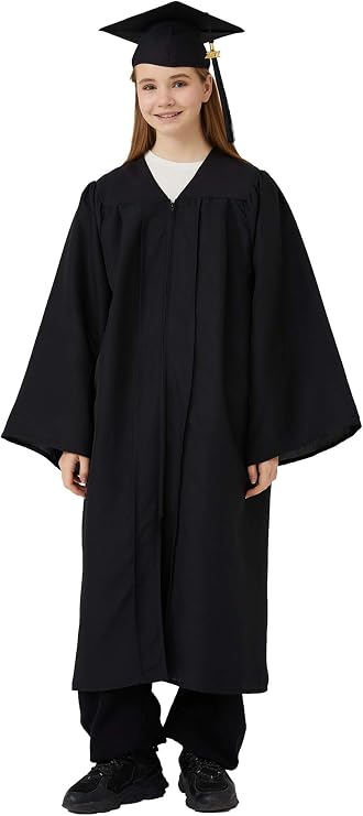 Unisex Adult Matte Graduation Cap and Gown 2024/2025