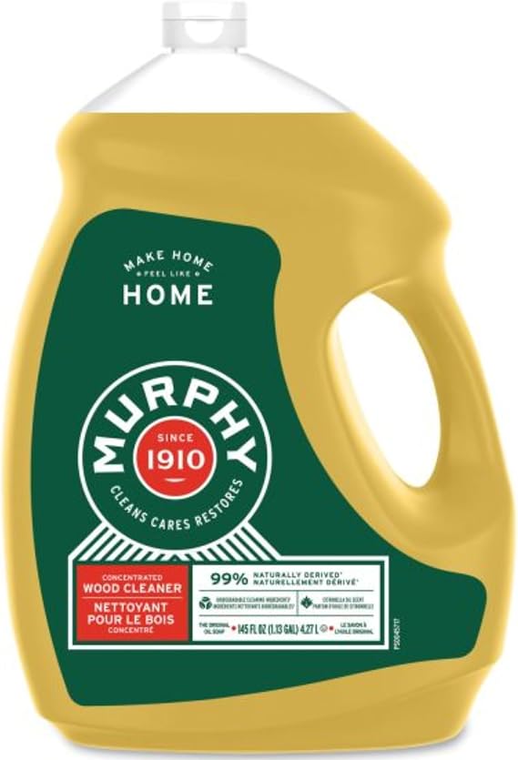 Murphy 145oz Oil Soap Wood Floor Cleaner Oil Soap Wood Cleaner 1.1 Gallon (827732)