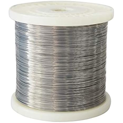High Purity Nickel Wire, Ni 99.99%, Silver, 0.05mm20m