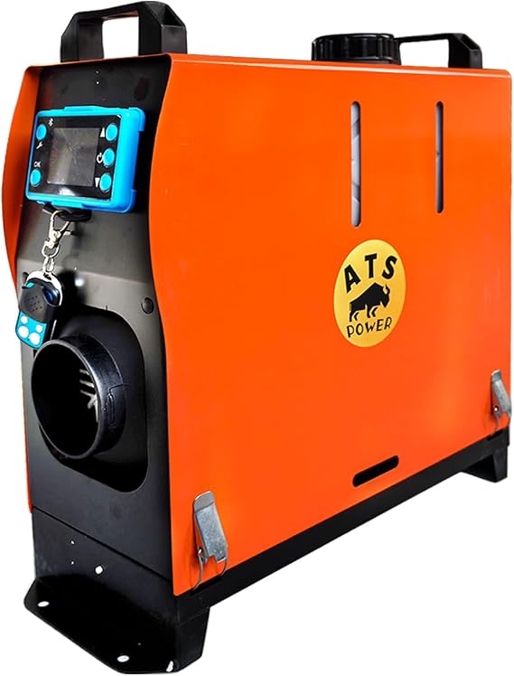 5KW Diesel Air Heater - 12V-24V Portable Diesel Heater with 0.25-0.5L/H Fuel Consumption,35C to 30C Working Temp for RV, Truck, Boat, Camping