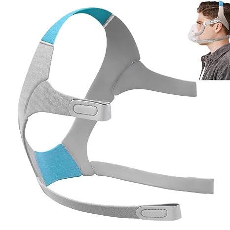 F20 Headgear for AirFit/AirTouch, Adjustable Cpap Mask Headgear, Unisex Soft Comfortable F20 Mask Strap, Cpap Accessories Durable Replacement Head
