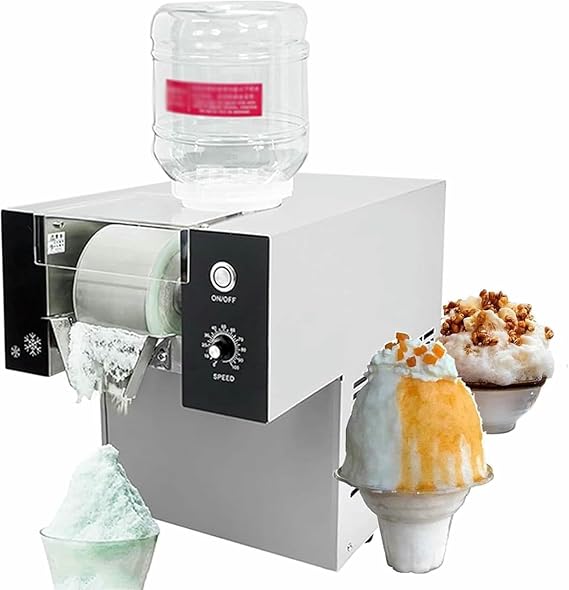 Commercial Korea Bingsu Machine Air Cooling Snow Ice Maker Shaver Machine Snowflake Ice Machine, for Home, Parties, Food Truck, Restaurant