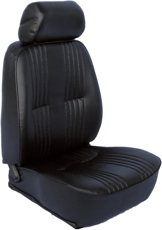 ProCar by Scat 80-1300-51R PRO-90 Series 1300 Black Vinyl Right Recliner Seat with Headrest