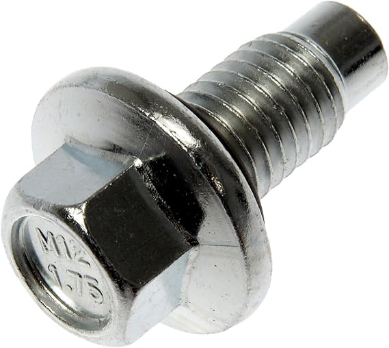 Dorman 65430 Oil Drain Plug Pilot Point M12-1.75, Head Size 15 mm