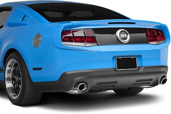 Decklid Smoked Translucent Panel | Sleek Stealth Rear Decklid Cover | No-Drill Installation | Compatible with Ford Mustang 20102012