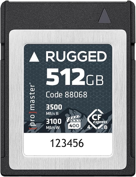 CFexpress 4.0 Type B 512GB RuggedTM VPG400 Memory Card