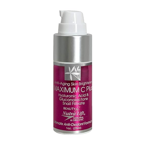 Maximum C 20% + Ultimate AntiOxidants + Glutathione + Niacinamide + Snail Secretion Filtrate 2 OZ