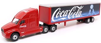 Motor City Classics Bears and Moon Long Hauler (1:87 Scale), White/Blue