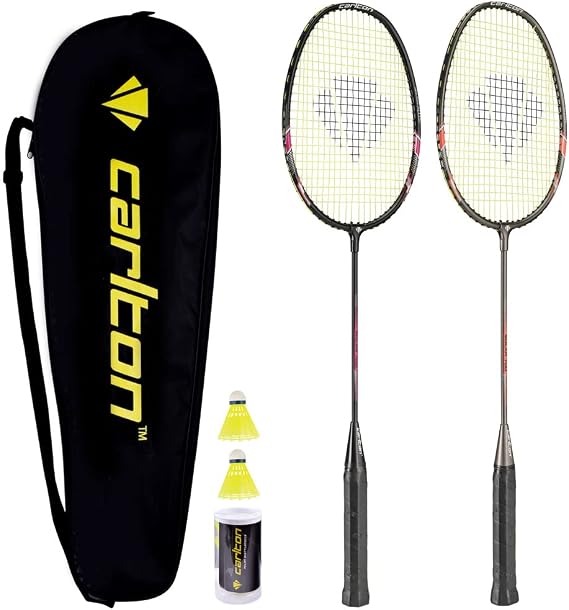 Carlton Solar 700 2-Player Badminton Racket Set
