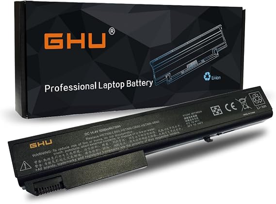GHU AV08XL Laptop Battery 77Wh Replacement for HP EliteBook 8530P 8530W 8540P 8540W 8730W 8740W, Compatible with 493976-001 HSTNN-LB60 HSTNN-OB60