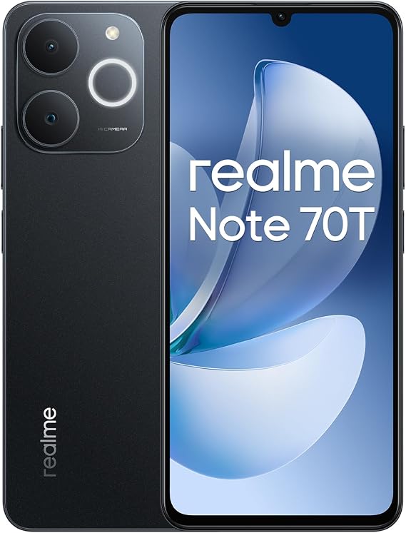 realme Note 70T 4G Smartphone 4+128GB Black