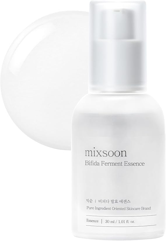 mixsoon Galactomyces Ferment Essence, 1.0 fl oz 30 ml, Galactomyces Fermented Essence, Beauty Serum, Moisturizing, Moisture Care, Transparent, Cuticle Care, Skin Condition, Smooth Skin
