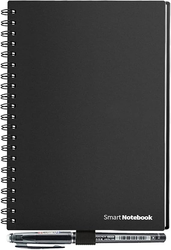 Electronic Notebook, Semi-Permanent Smart Notebook, A5, Personal Organizer, Erasable Function Notebook, Notepad, Binder, Digitized, Storage, Share, Scan, Electronic Notebook, Business, Sketchbook