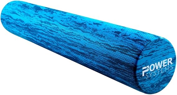 Power Systems Premium 36-Inch EVA Foam Roller High Density Closed Cell Firm Roller for Back, Yoga, Pilates & Muscle Recovery