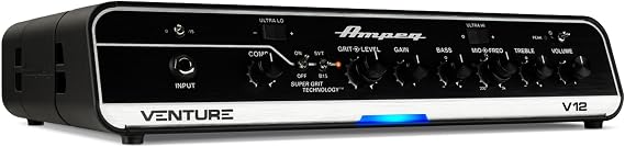 Ampeg Venture V12 Bass Guitar Head 1200 Watts
