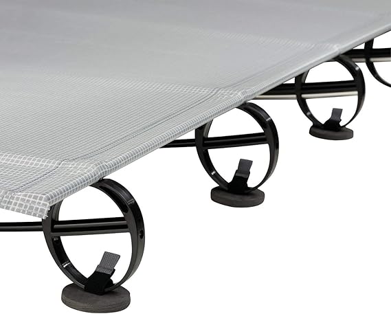 Therm-a-Rest Cot Coaster, 6-Pack, Black