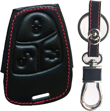 Leather Keyless Entry Remote Control Key Fob Cover Case protector For Mercedes-Benz Class A C E S ML CLK SLK C200 E320 350 CLS IYZ3312