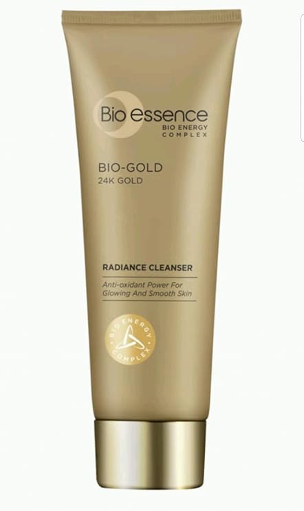 Bio Essence BIO-GOLD 24k Radiance Cleanser Anti-oxidant Power for Glowing and Smooth Skin 100g Ship by DHL