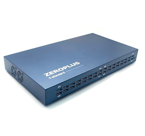 Zeroplus Lap-F1 PC Based Logic Analyzer 64 Channels 256Mb Memory per Channel Up to 2GHz Sampling 136 Protocol Decoders with Active Probe USB 3.0 (LAP-F164256M)