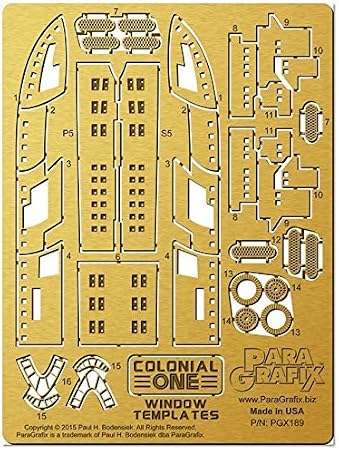 Paragrafix Colonial One Window Templates - PGX189