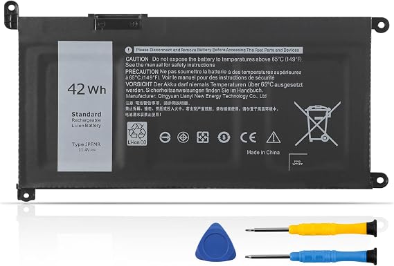 ZTHY V6W33 JPFMR Battery 54Wh 4-Cell Replacement for Dell Inspiron 3510 3511 3515 5310 5410 5418 5510 5515 5518 5625 5630 5635 7415 7435 7425 7430 7445 2-in-1 Latitude 3320 3330 3420 3520 Vostro 3515