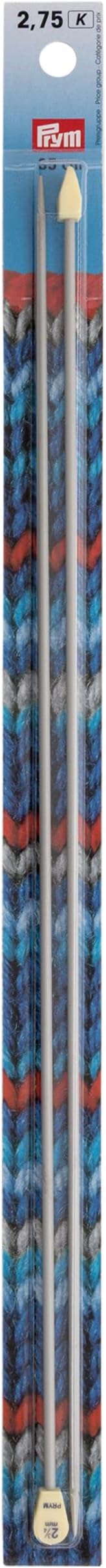 Prym 14" Single Point Aluminum Knitting Needles, 2.75mm