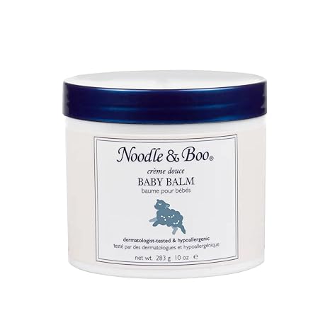 Noodle & Boo Baby Balm For Face And Body, Hypoallergenic And Natural Baby Skin Care With Organic Calendula For Sensitive Skin, Pediatrician And Dermatologist-Tested