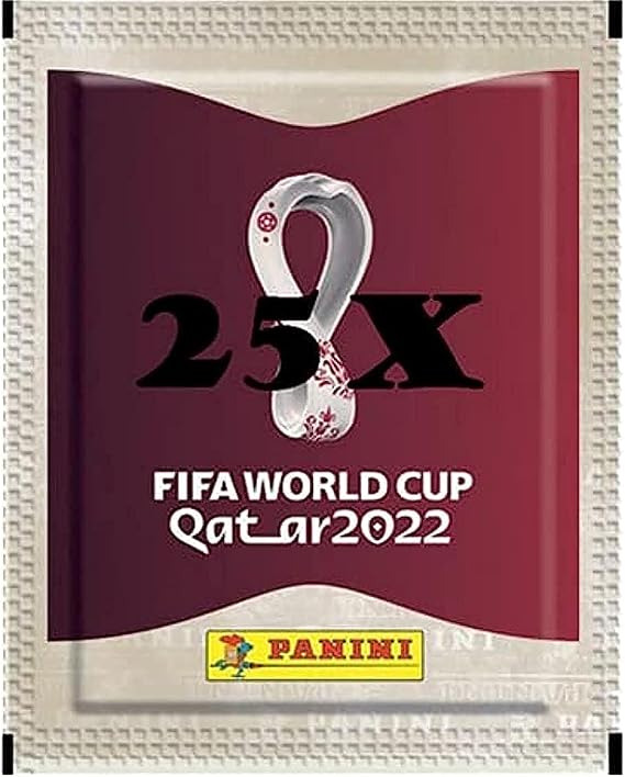 Panini FIFA World Cup Qatar 2022 Official Sticker Series 25 x Sticker Bags