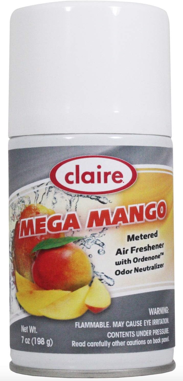 Claire Mega Mango Metered Air Freshener; 7 Oz. Net Wt