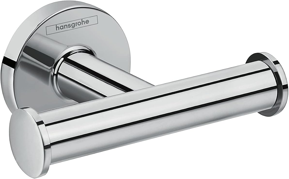 hansgrohe Logis Universal Havlu Askısı (Çift Kanca, Banyo Aksesuarı) Krom